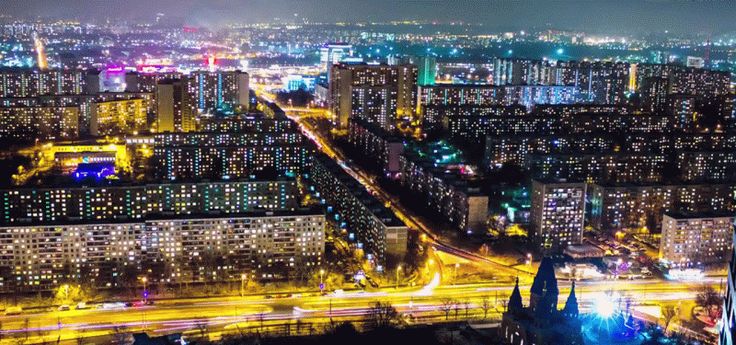 Moscow night